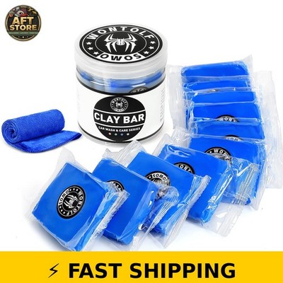 Wontolf 10 Pack Premium Grade Clay Bar Kit for Auto Detailing