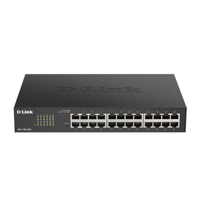 24 Port Gigabit Smart Managed Switch Energy Efficient Web Management NDAA Com...