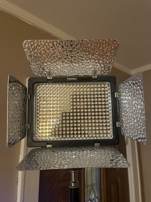 Yongnuo YN300 III Pro LED Video Light Panel Bi-Color 3200K-5600K w/ Stand 