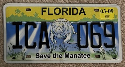 Autokennzeichen Florida License Plate