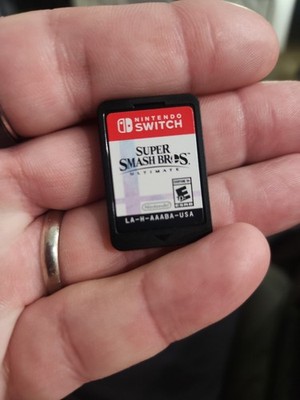 Super Smash Bros. Ultimate (Nintendo Switch, 2018) Tested Works Cartridge Only 