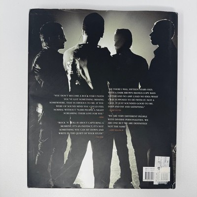 U2 by U2 Hardcover Book Bono The Edge Adam Clayton Larry Mullen Jr