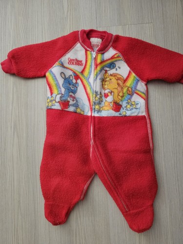 vintage care bear cousins Infant Sleeper 0-3 Mths