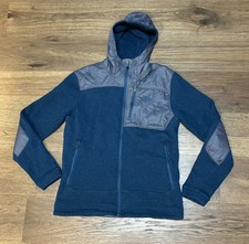 The North Face Men s Hoodie Jacket Full Zip Blue Men s Size M/L