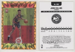 2017-18 Panini NBA Hoops Orange Explosion /75 John Collins #269 Rookie RC
