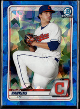 Ethan Hankins - 2020 MLB Bowman Draft Sapphire Card BD-141 