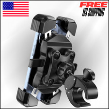 Motorcycle Phone Holder with Vibration Dampener, Adjustable Phone Mount for Bike