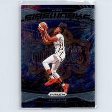 2024 Panini Prizm WNBA Ariel Atkins #3 Fireworks Washington Mystics