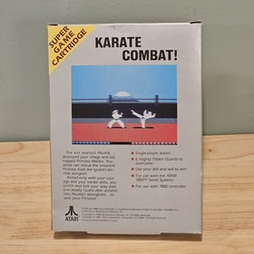 Karateka (Atari 7800, 1986) Includes Manual - Tested
