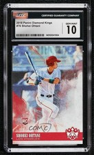 2018 Diamond Kings Shohei Ohtani (Batting Follow Through) CGC 10 Gem Mint 1b9