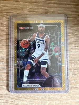 2026 Topps NBA HOOPS Nickeil Alexander Walker Gold Light Burst /50