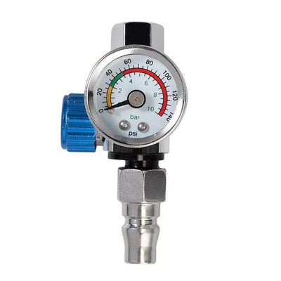 #ad Professional Pressure Regulator with Gauge for Spray Gun and Air Tool Systems $13.51