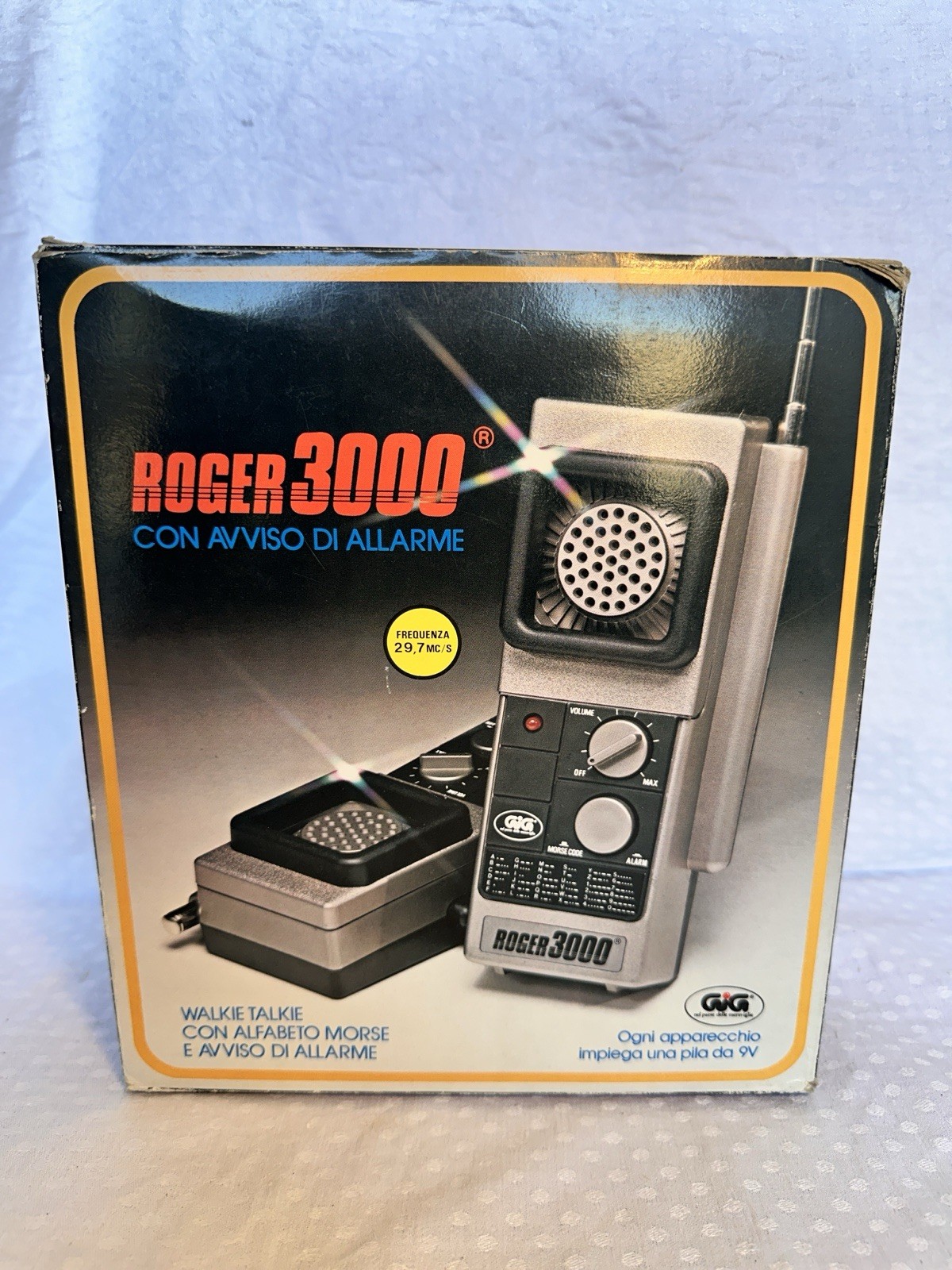 Roger 3000 Gig In Scatola 1980