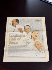 ELVIS PRESLEY AUTHENTIC AUTOGRAPH JAMES BURTON LOUISANA HALL OF FAME SHREVEPORT