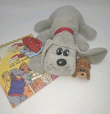 Pound Puppy Plush 17 " 2019 Hasbro, 6" Puppy, Books, Diapers