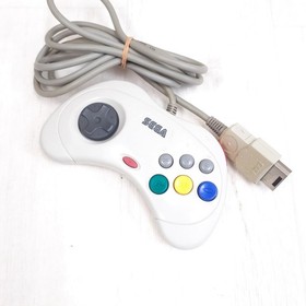 Sega Saturn Console Japan White bundle with ２ controllers &5 Games tested NTSC-J