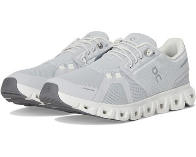 (Authentic) On Women's Cloud 6 Running Shoes, Glacier/White, New