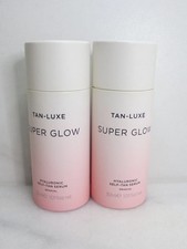 TAN LUXE SUPER GLOW HYALURONIC SELF-TAN SERUM 1.01 OZ LOT OF 2
