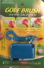 3-in-1 Golf Club Groove Putter Wedge Ball Cleaning Brush Shoes Cleaner