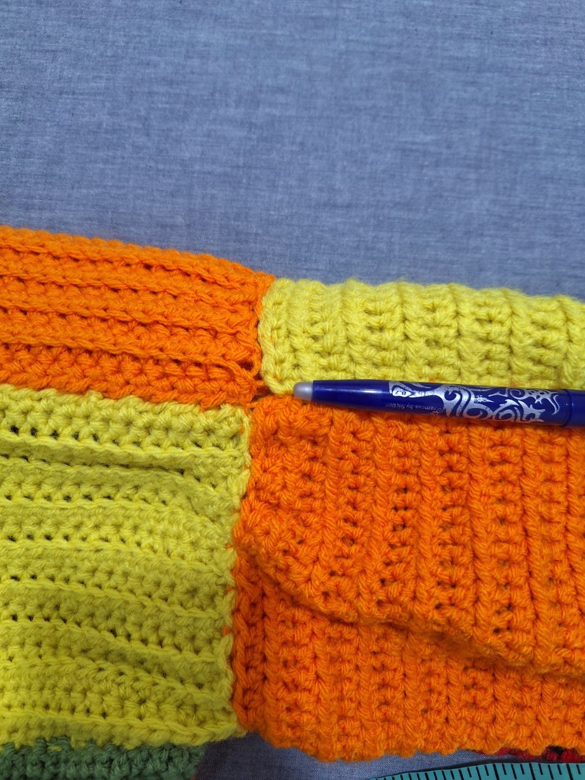 Colorblock Patchwork Wool Knit Sweater Harry Styl… - image 8