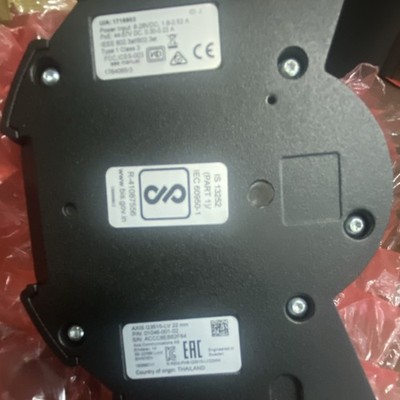 Axis Q3615-LV 22mm Security Camera P/N 01945-001 (MPN 01906-001-02)