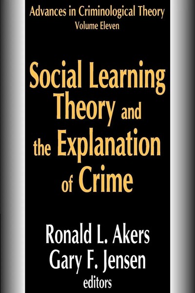 Ronald L. Akers (U. A.) | Social Learning Theory And The Explanation Of Crime-image