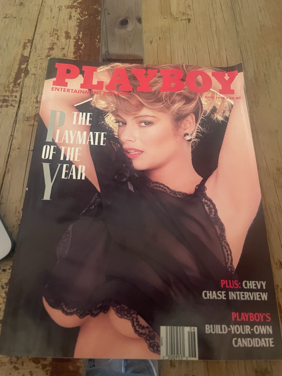 Playboy Magazine June 1988 Illustrated Playmate of the Year Politics Interview