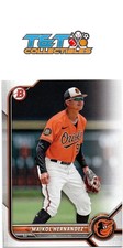 2022 Bowman Draft #BD-106 Maikol Hernandez Baltimore Orioles base paper
