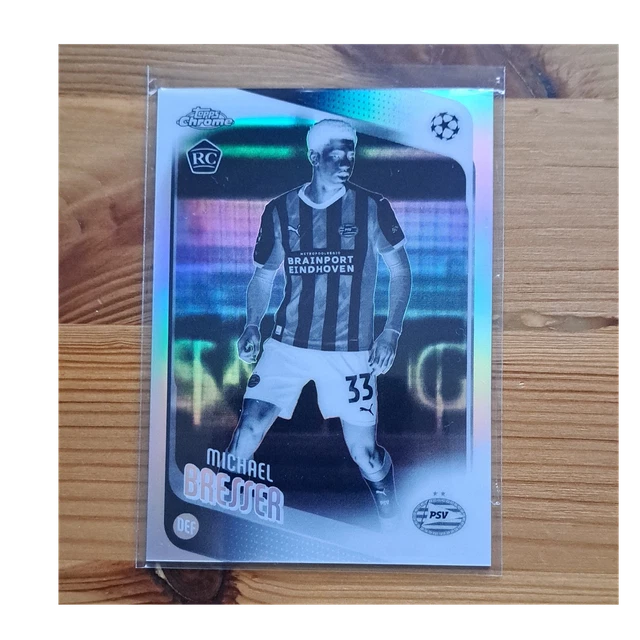 🔥 Michael Bresser Negative Refractor – Topps Chrome UCC 25/26 💎