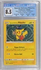 CGC 8.5 Special Delivery Pikachu SWSH074 Holo Promo Black Star Pokemon 2020