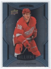 #116 2020-21 Upper Deck Allure Gustav Lindstrom RC Detroit Red Wings