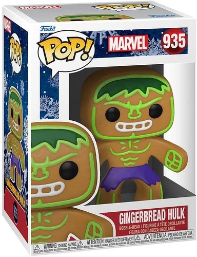 DAMAGED BOX Funko Pop! Marvel: Gingerbread Hulk