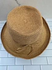 Uniqlo Braided Hat Tan One Size