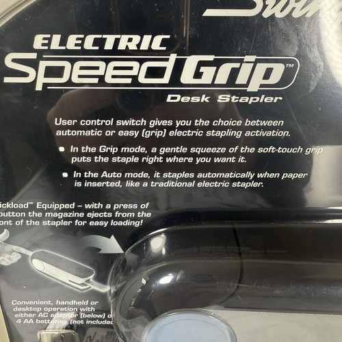 Swingline Electric Speed Grip Automatic Desk Stapler 20 sheets - NIP - 48206 - Picture 7 of 12