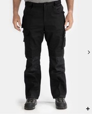 Caterpillar Trademark Work Pant C172 Black Sz 32/34