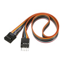 15.8" 9-Pin Male to 9-Pin Female Internal Motherboard Header Cable, Colorful