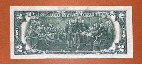 August 8, 2014 (B 08082014 A) Birthday Note $2 Two Dollar Bill (1976) Series ` - Picture 3 of 3