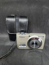 Nikon Coolpix L22 beige Digital Camera 12MP 3.6x Zoom - Tested Working
