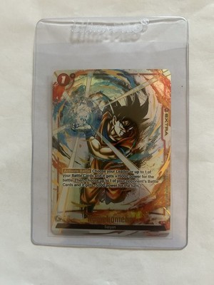 Kamehameha FS01-15 Alternate Art Reprint Blazing Aura Fusion World NM