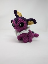 Shiny Vaporeon Pokemon Handmade Crochet Amigurumi Stuffie