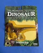 Vintage Smithsonian Deinonychus Dinosaur Tyco 1/24 Figure Open Box