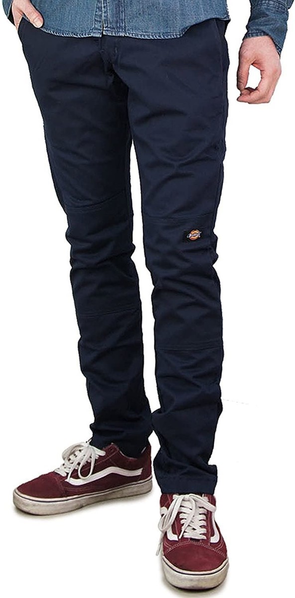 Dickies Men's Skinny-straight Double Knee Work Pant Dark Dickies Men's Skinny-straight Double Knee Work Pant Dark