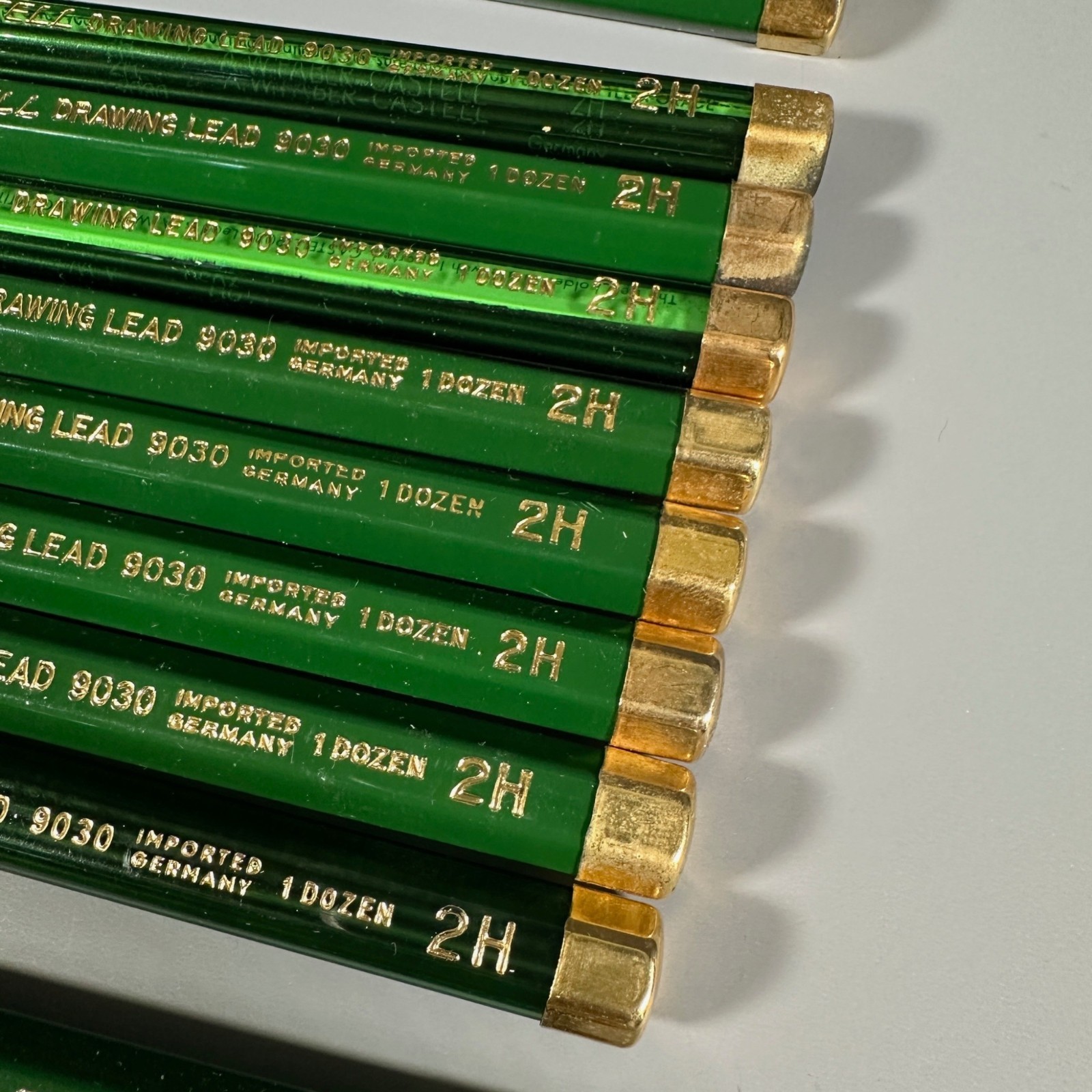 Vintage Faber Castell 9030 Drawing Pencil Lead Refills 2H 4H 6H H HB Lot of 26