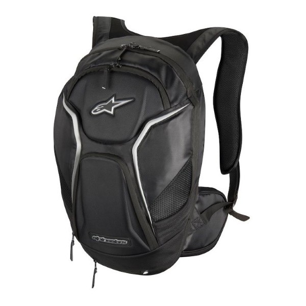 Alpinestars Tech Aero Back Pack Bag Rucksack Black White