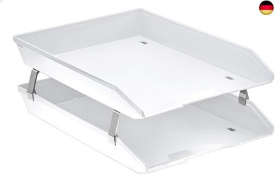 Acrimet Facility 2 Ebenen Briefablage Frontlader, Letter Tray/A4, Desktop Datei