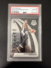 2023 Mosaic Victor Wembanyama RC Elevate PSA 10 GEM MINT Rookie Spurs #18
