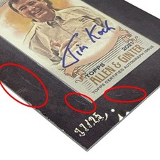TOPPS MLB ALLEN GINTER JIM KOCH /25 #FMA -JK  87741