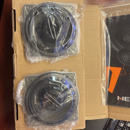 Par de altavoces coaxiales Hertz Cento CX 100 4 pulgadas 10 cm 2 vías para puerta de tablero de coche 40 W RMS - Imagen 4 de 8