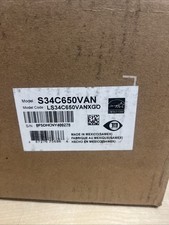 SAMSUNG S34C650VAN 34 ViewFinity Curved PC Monitor New Open Box
