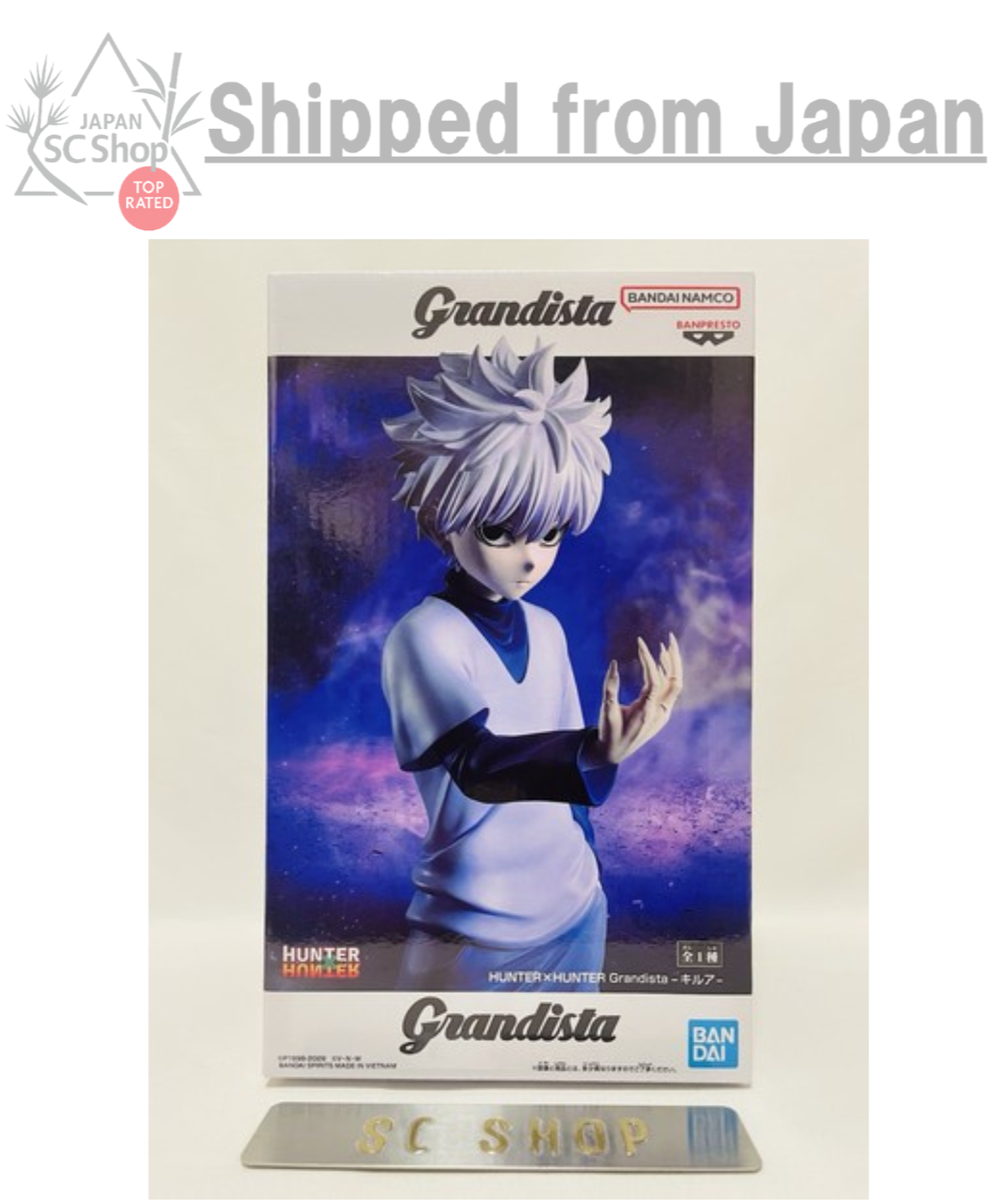 HUNTER×HUNTER Grandista Killua Figure NEW BANPRESTO Japan Anime